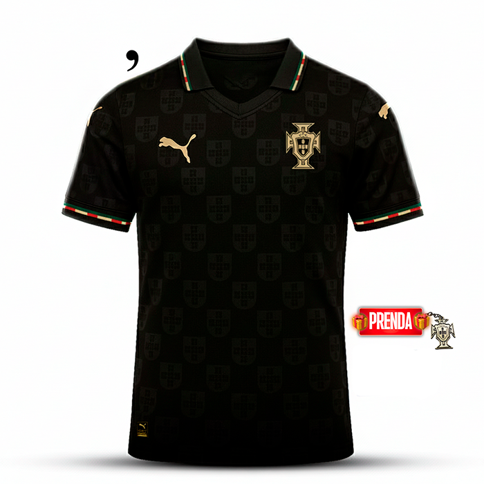 Edição Especial Pantera Negra – Camisola da Seleção de Portugal EUSÉBIO 2026/27!
