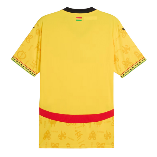 Camiseta de visitante de Ghana 24/25, versión para aficionados