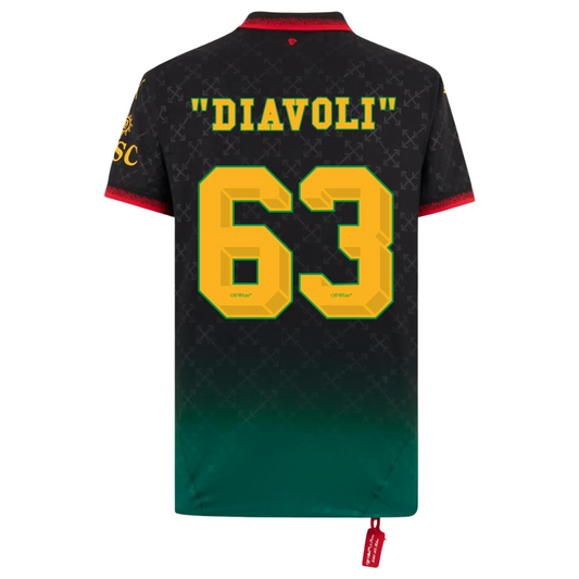 AC Milan Off-White 25/26 Fan Jersey