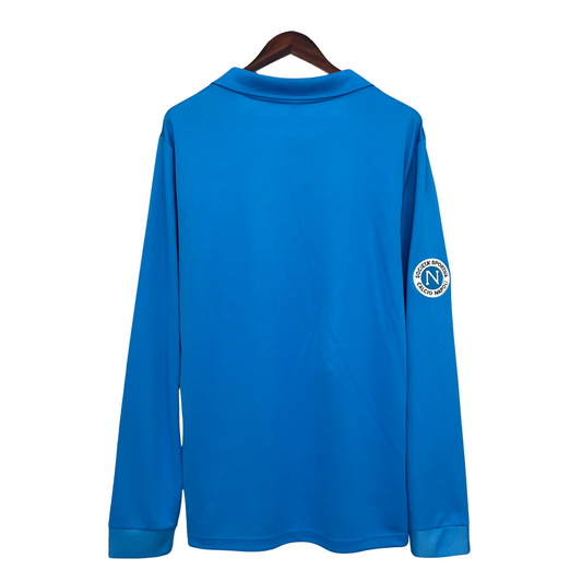 SSC Napoli Home Jersey 87/88 Retro Long Sleeve