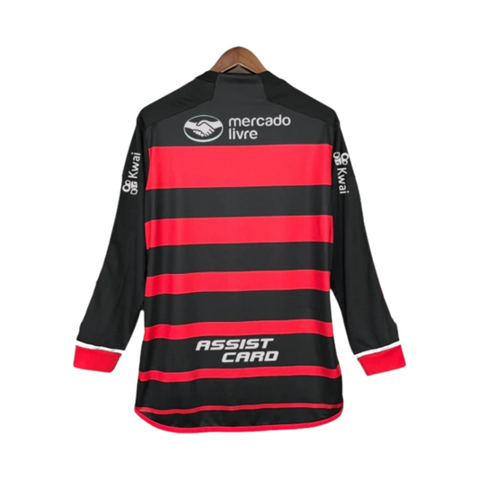Camiseta local del Flamengo 24/25 de manga larga
