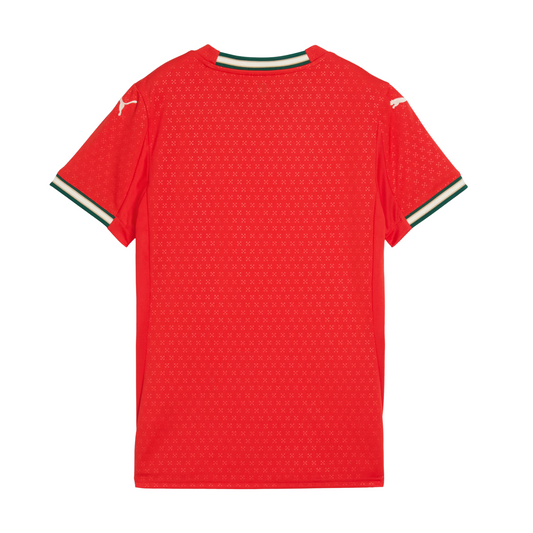 Camiseta local de Portugal 2025, versión para aficionados para mujer