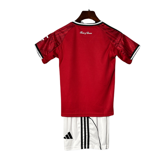 Manchester United Home 25/26 Children's Kit