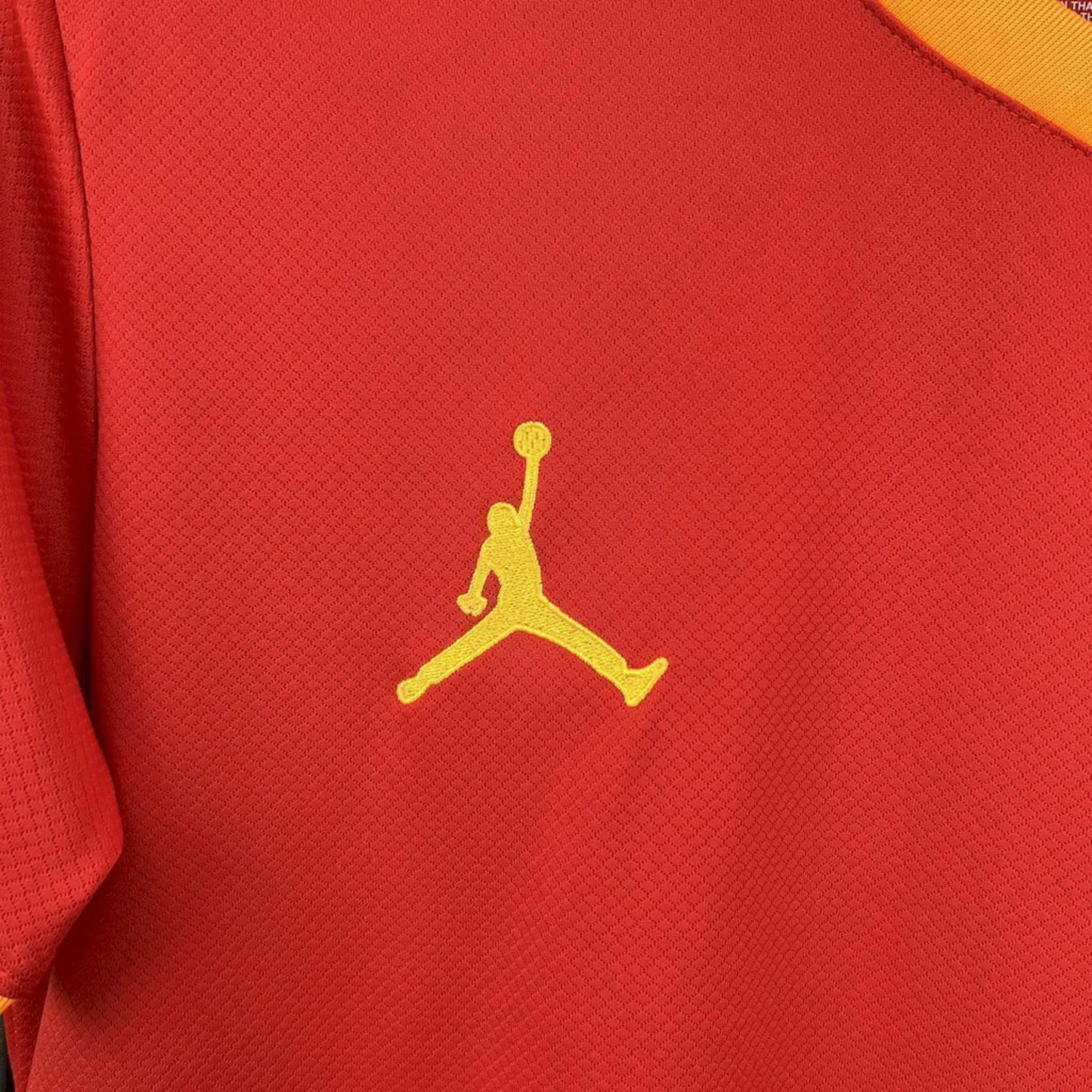 Brazil Special Red Jersey Jordan 25/26 Fan Version