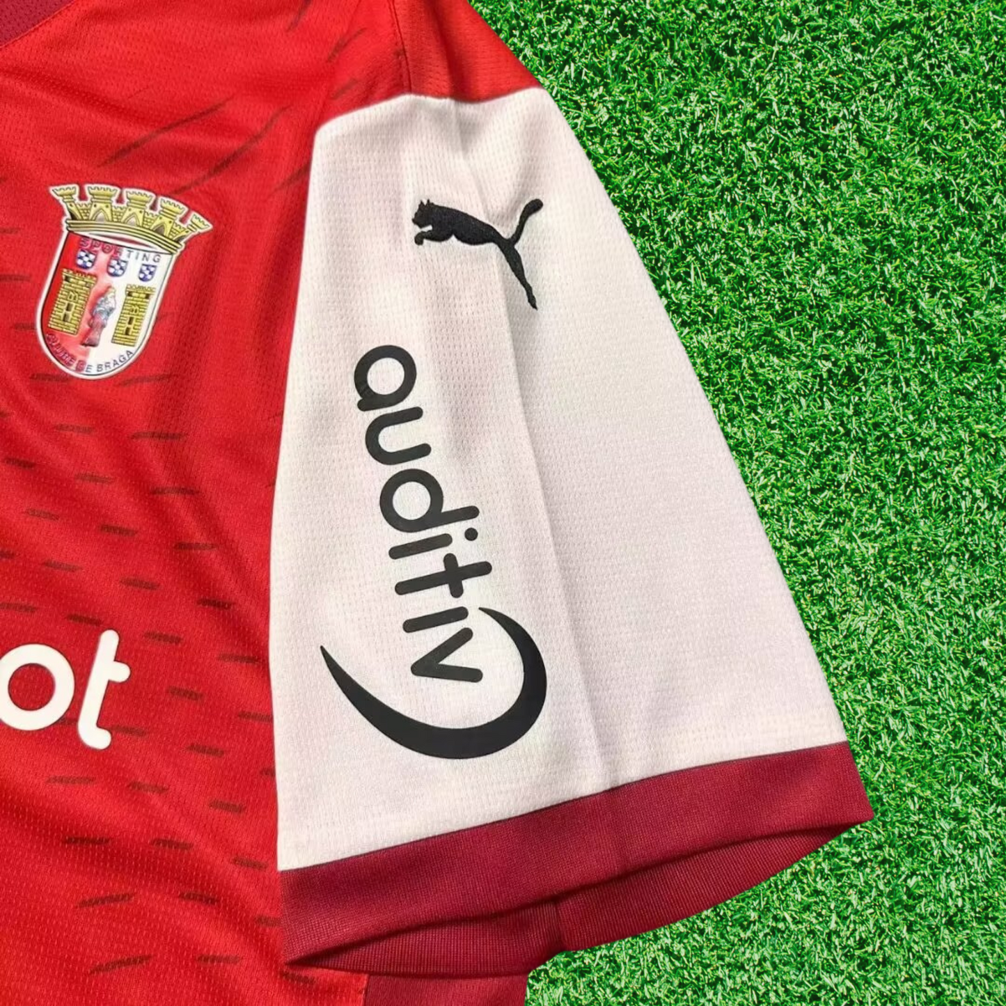 Camiseta local del Braga 24/25, versión para aficionados