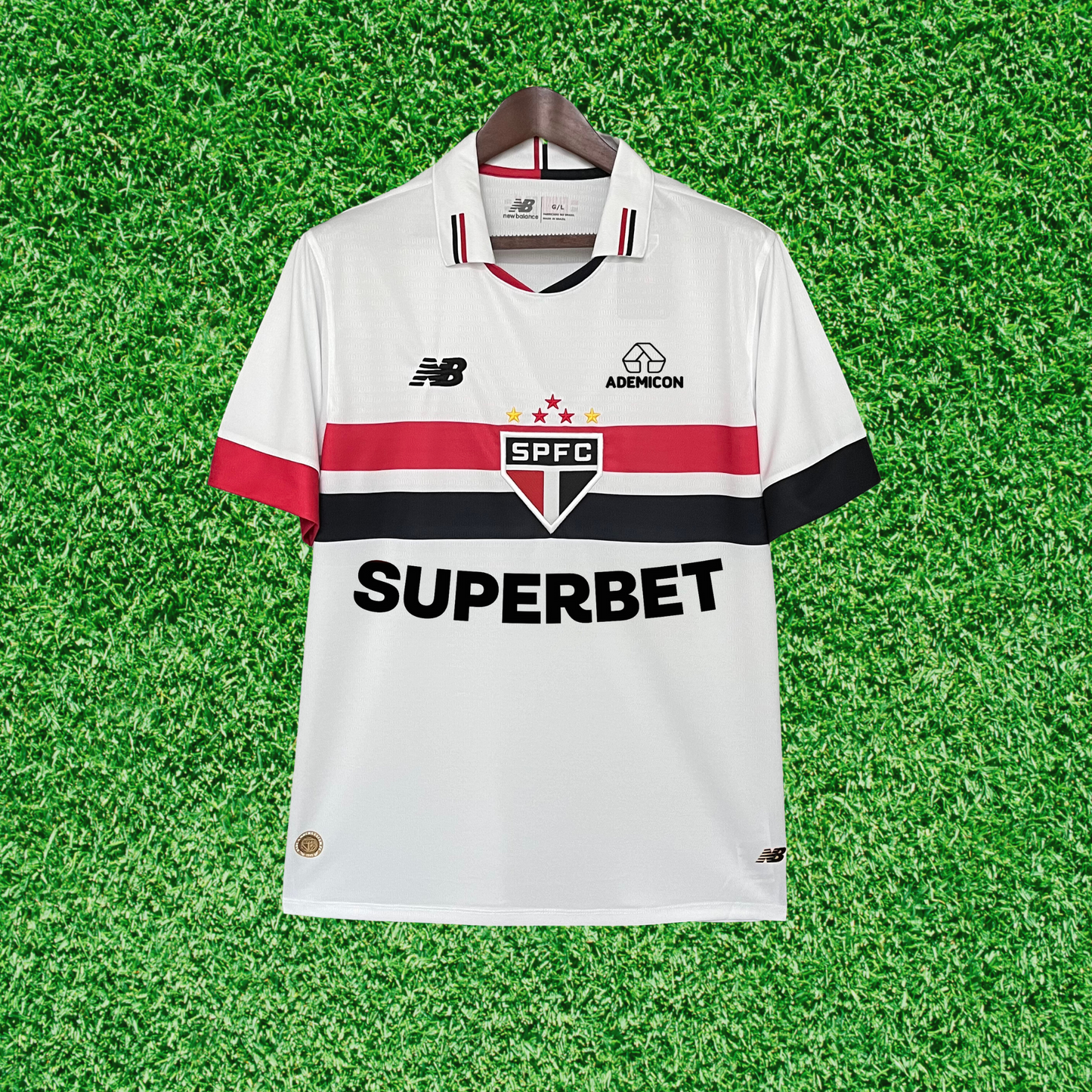 Camiseta São Paulo Local 24/25 Versión Fan