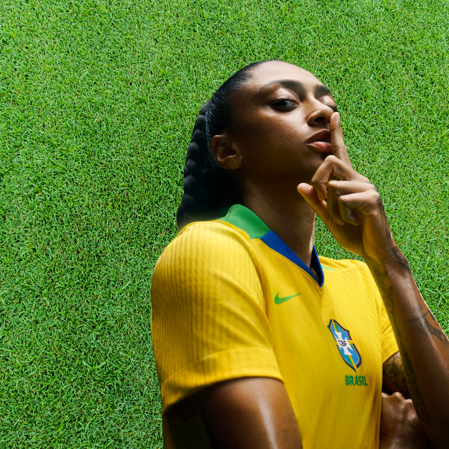 Brazil Women's Team Home Jersey 2025 Fan Version