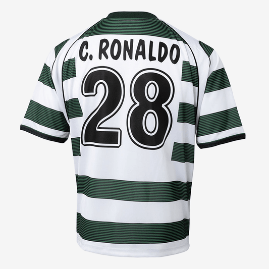 Camiseta retro del Sporting 2001/03 - ¡Modelo exclusivo! 🇵🇹