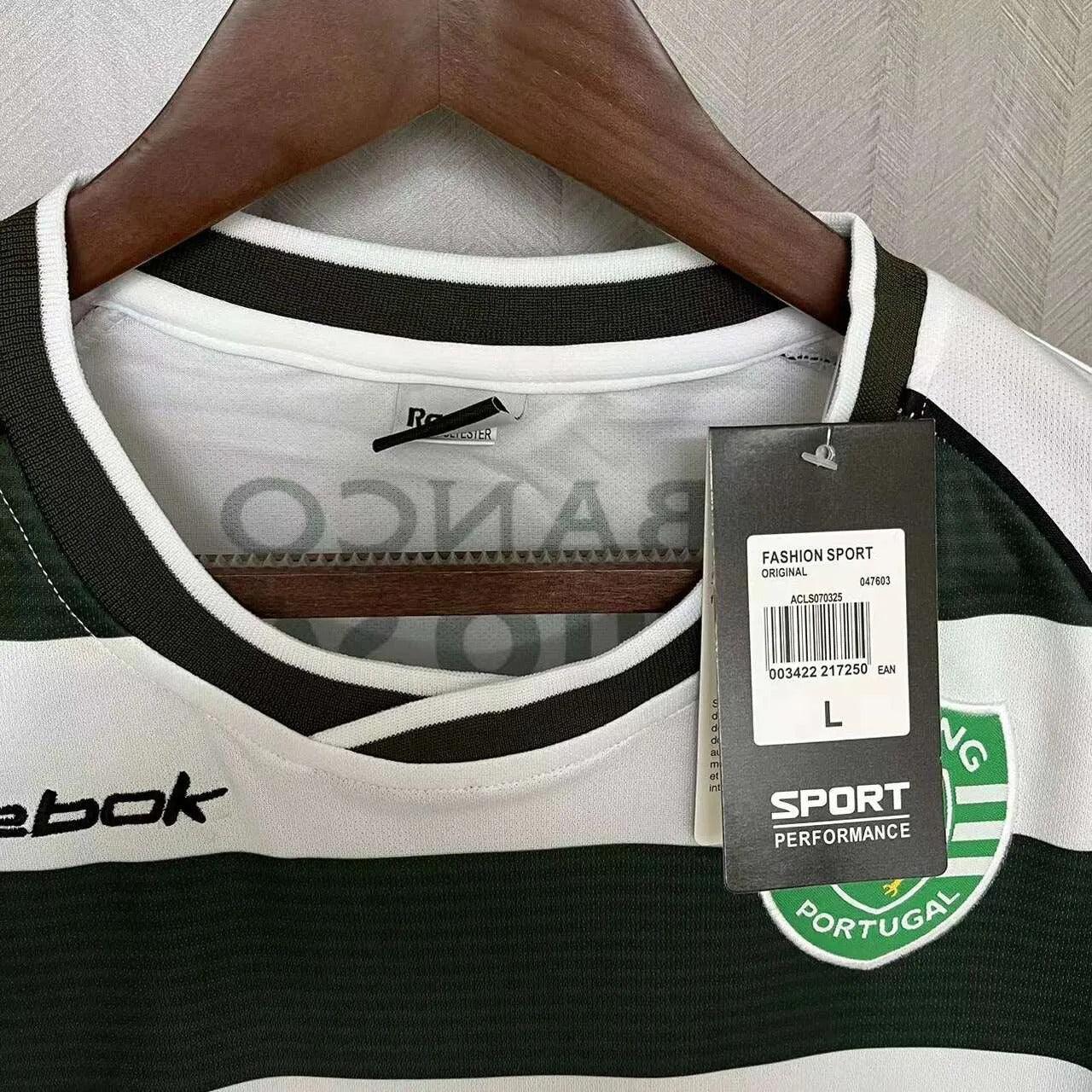Camisola Sporting Retro 2001/03 - Modelo Exclusivo! 🇵🇹