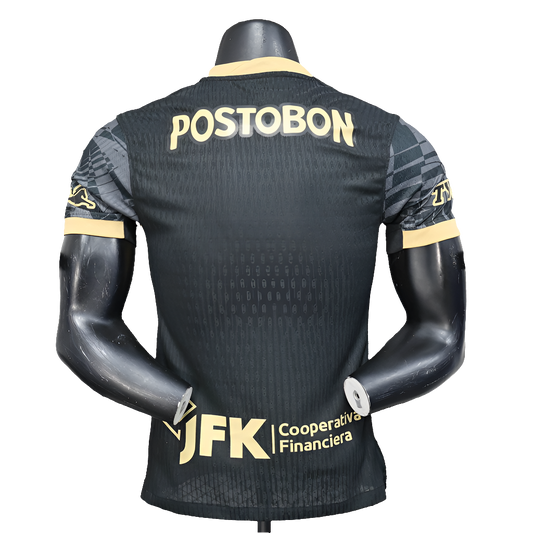 Camiseta Atlético Nacional 25/26 Edición Negra - Versión Jugador