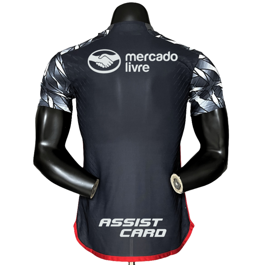 Tercera camiseta del Flamengo 24/25 - Todos los patrocinadores - Versión para el jugador