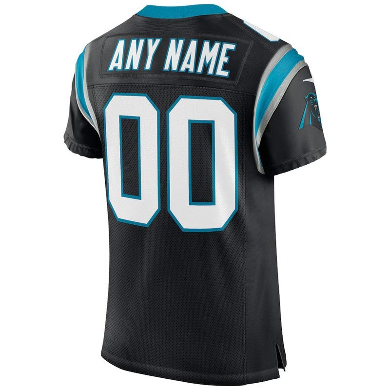 Carolina Panthers - Camiseta clásica personalizada de la NFL - Negra
