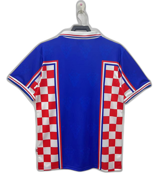 Croatia 1998 II Away Jersey - Retro Version