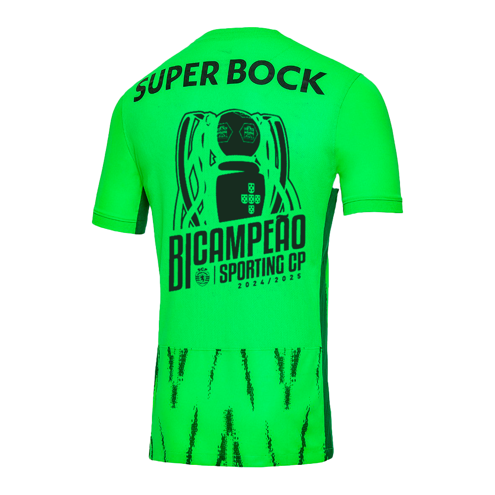 Camisola Sporting Verve BICAMPEÃO 2024/25 - MODELO EXCLUSIVO! 🦁🏆
