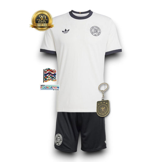 Kit de la camiseta infantil de Alemania del 125.º aniversario 