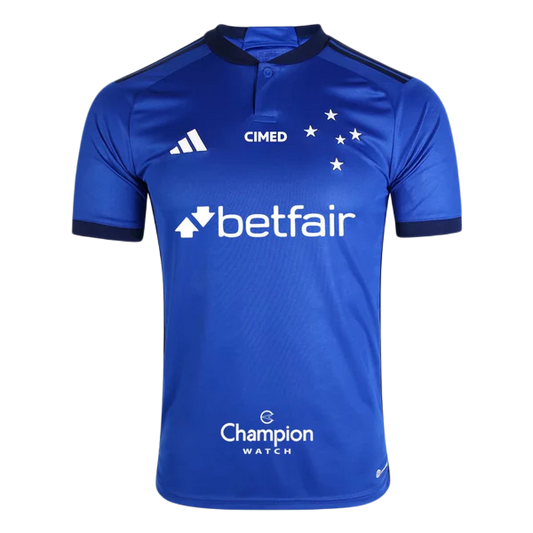 Cruzeiro 23/24 I Home Jersey - All Sponsors - Fan Version