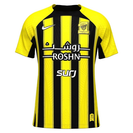 Camiseta local del Al-Ittihad FC 24/25, versión para aficionados 