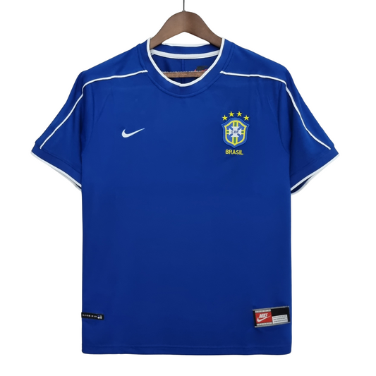 Brazil 1998 Retro Away Jersey 
