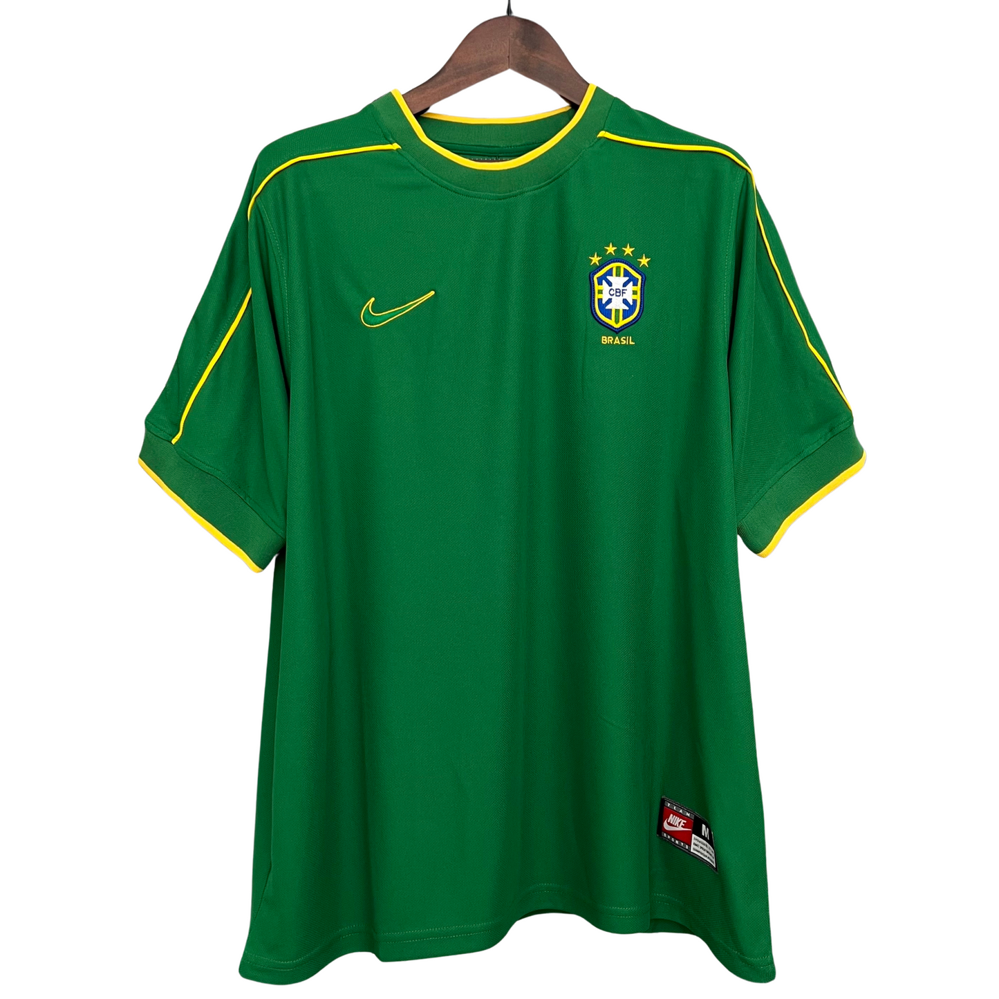Brazil Goalkeeper Jersey 1998 Retro 