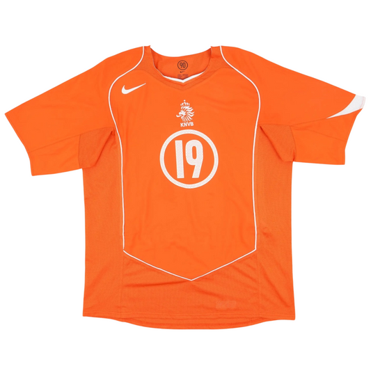 Netherlands Home Jersey 2004 Retro 