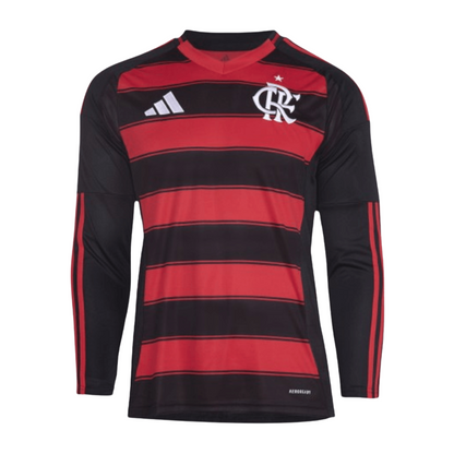 Camisa Flamengo I 25/26 Manga Longa