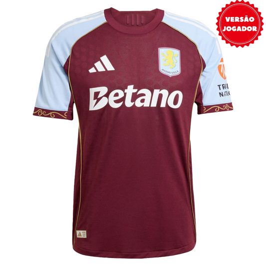 Aston Villa Home Shirt 25/26 Player 