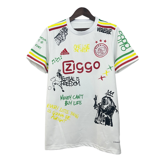Camisa AFC Ajax Especial Bob Marley 25/26 Torcedor