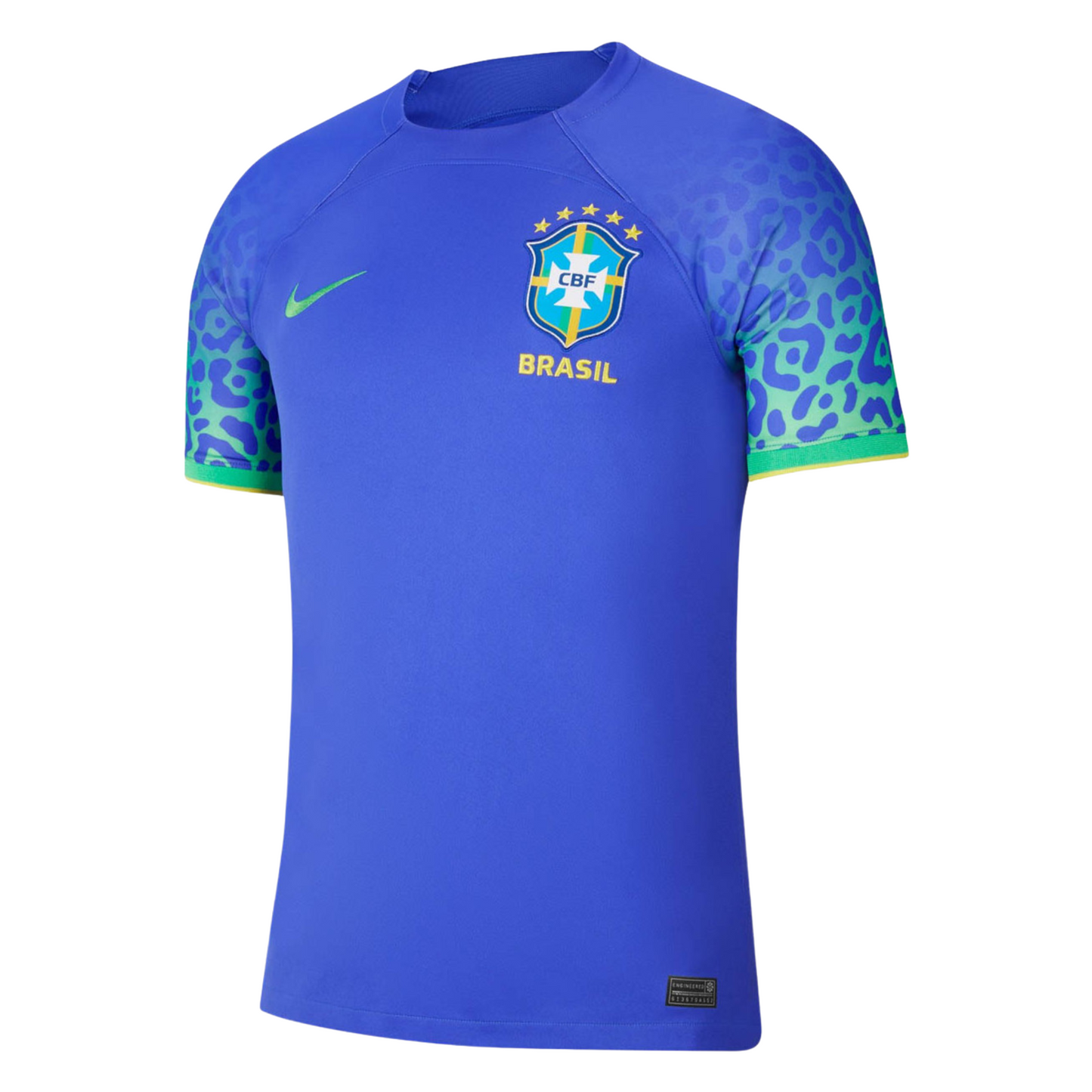 Brazil Away Jersey 2022 Fan Version