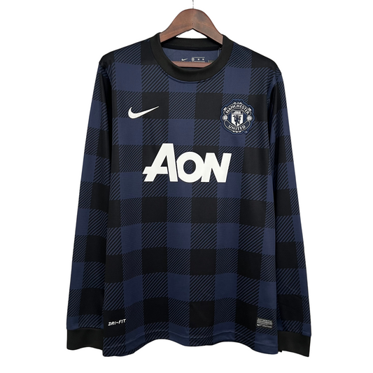Manchester United Away Shirt 13/14 Retro Long Sleeve