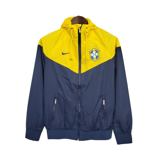 Brazil Blue/Yellow Windbreaker