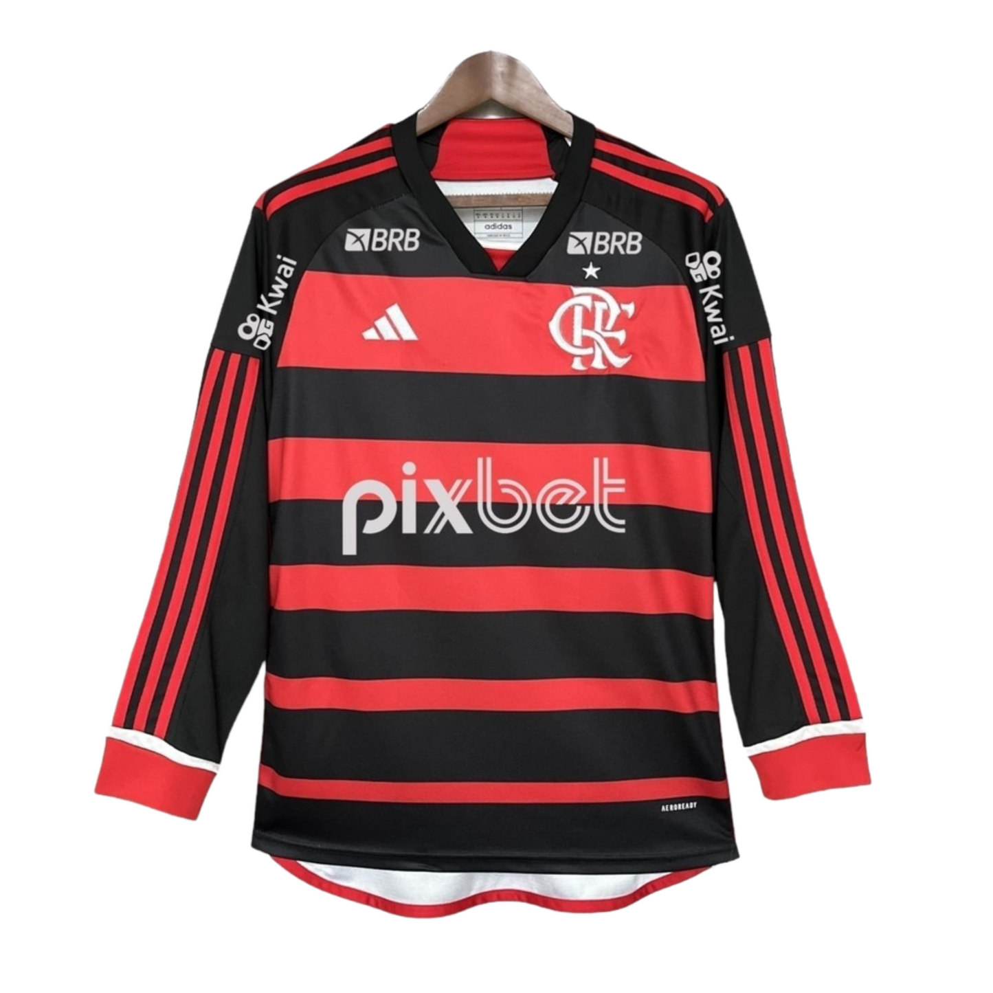Flamengo Home Jersey 24/25 Long Sleeve