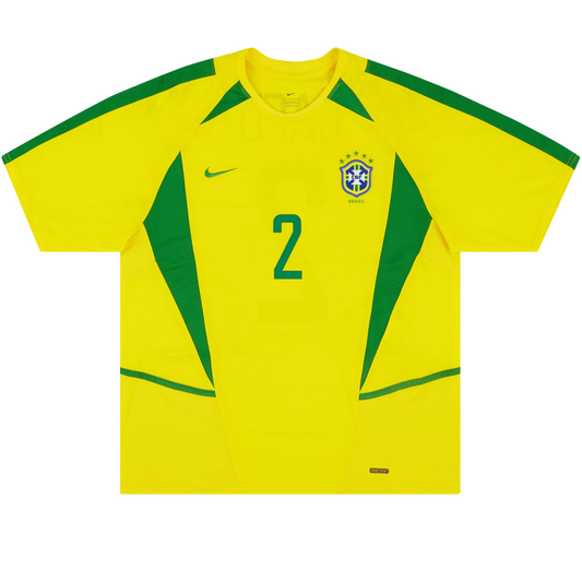 Brazil Home Jersey 2002 Retro