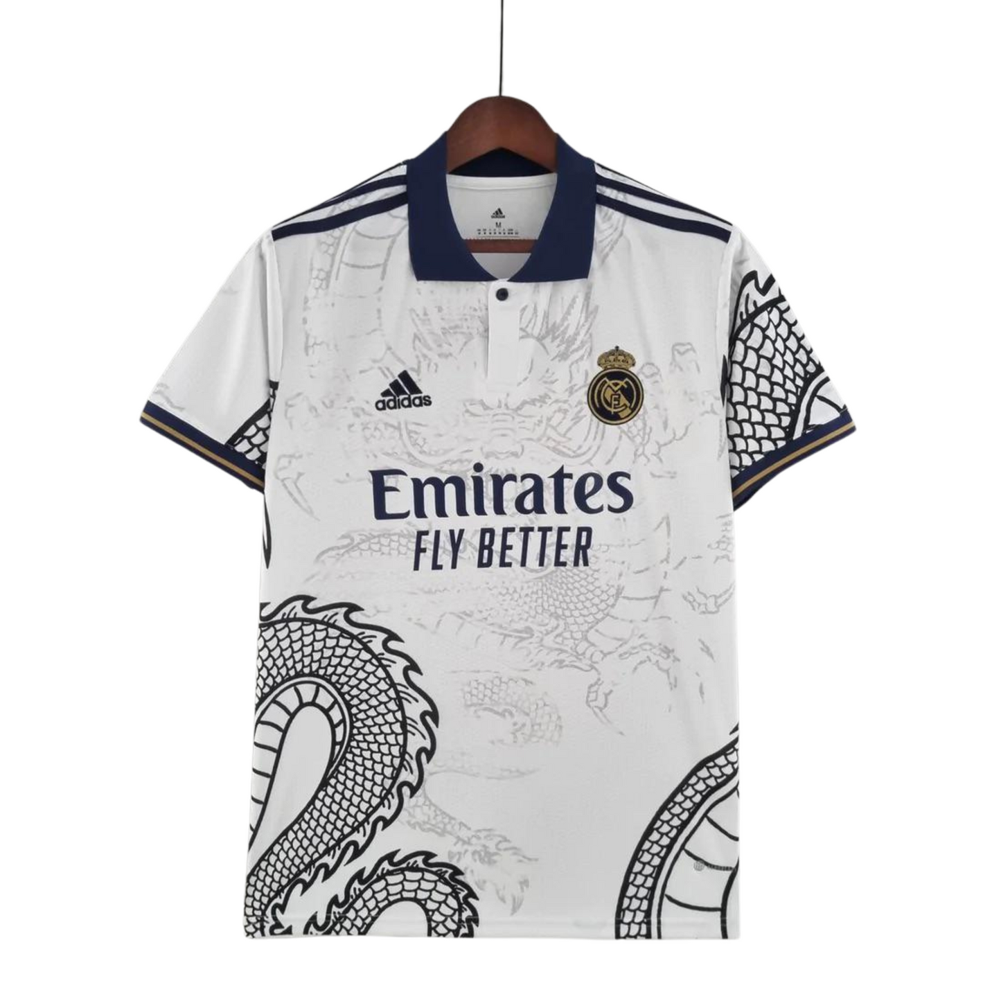 Real Madrid Special Edition White Dragon Jersey 25/26 Fan Version 