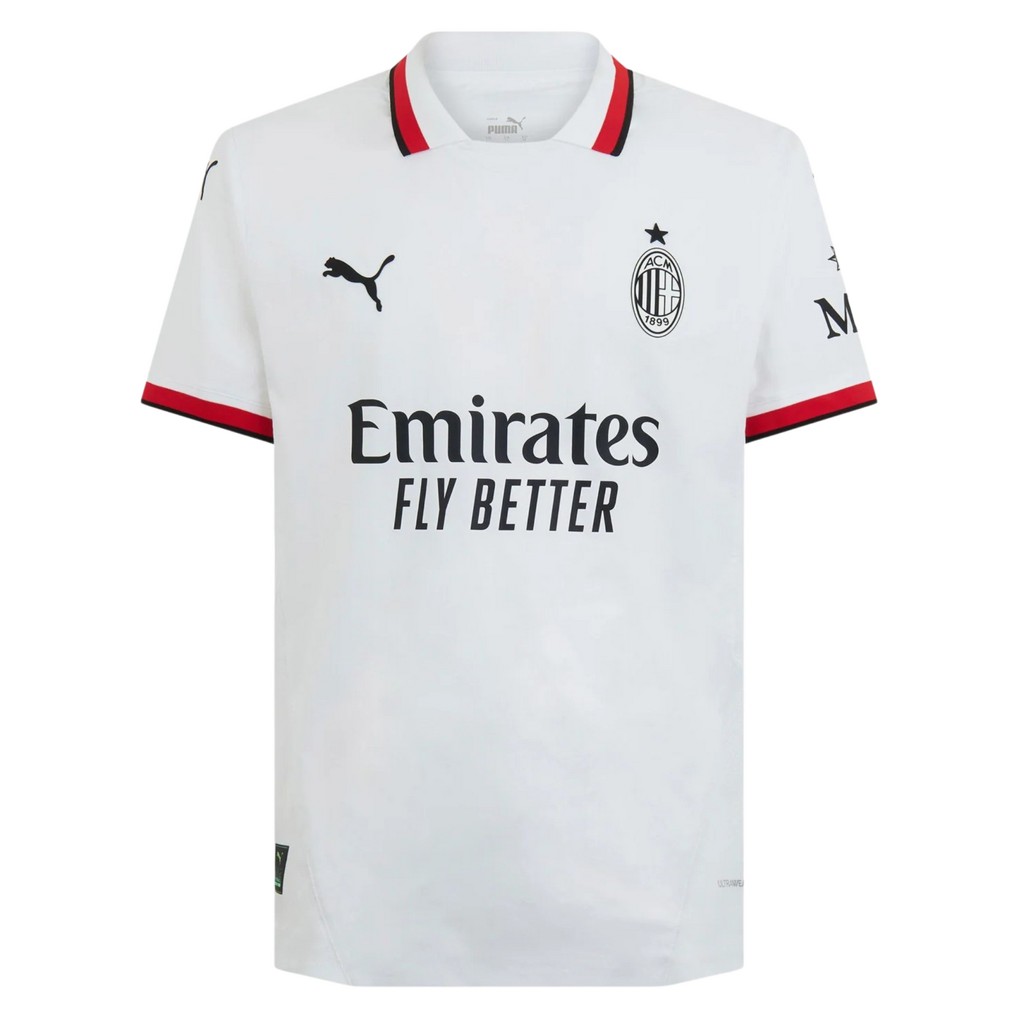 Camiseta de visitante del AC Milan 24/25, versión para aficionados 