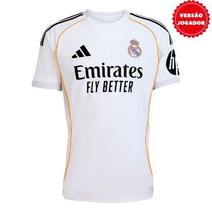 Real Madrid Home Jersey 25/26 Player 
