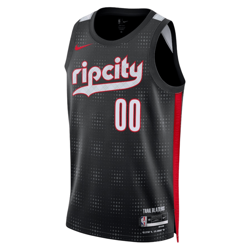 Portland Trail Blazers Nike City Edition 2024 - Preto
