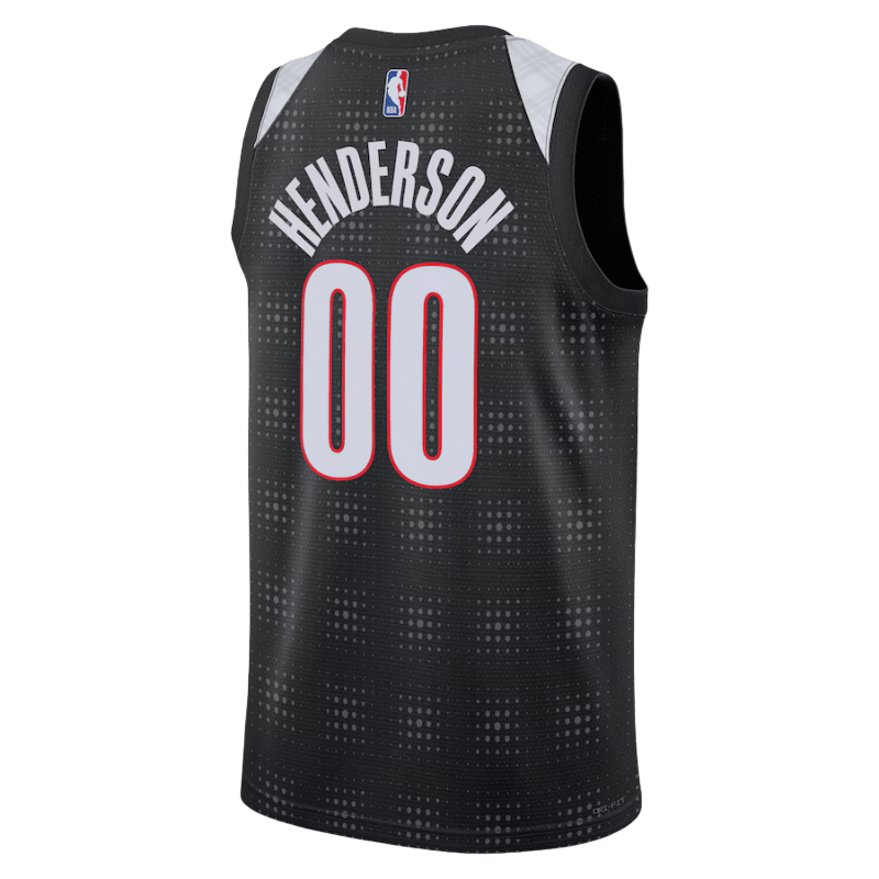 Portland Trail Blazers Nike City Edition 2024 - Preto