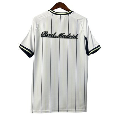 Real Madrid Baseball Jersey - US Pack 25/26 Retro 