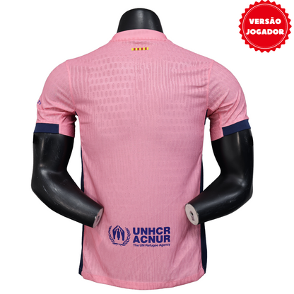Camisa Barcelona Rosa 25/26 Jogador