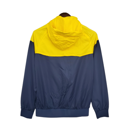Brazil Blue/Yellow Windbreaker