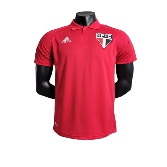 Sao Paulo 23/24 Polo Edition Jersey - Red - Fan Version