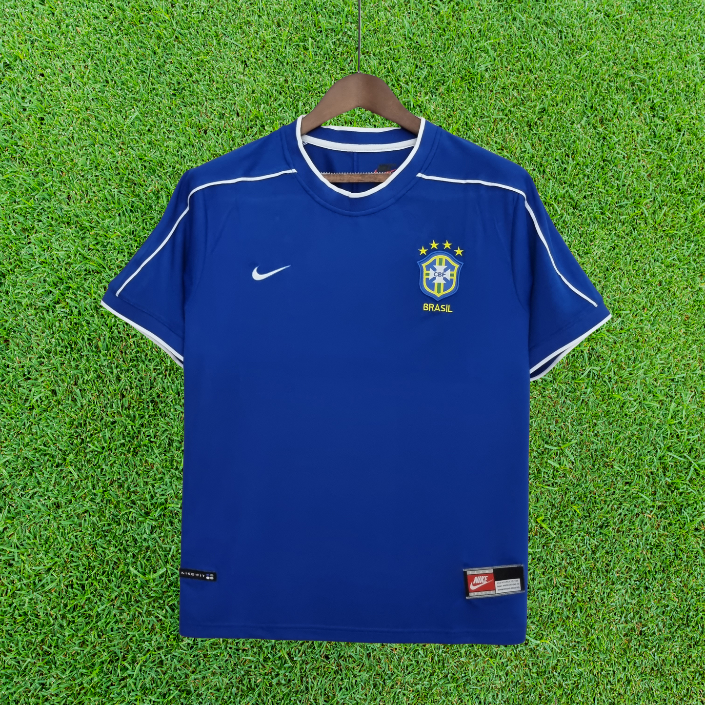 Brazil 1998 Retro Away Jersey 