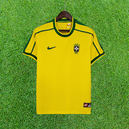 Brazil Home Jersey 1998 Retro