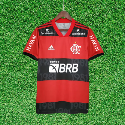 Camiseta Flamengo Local 21/22 Versión Fan 