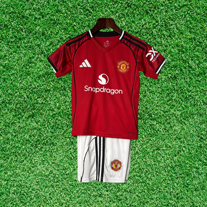 Kit Manchester United I 25/26 Infantil