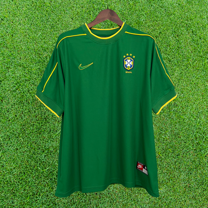 Brazil Goalkeeper Jersey 1998 Retro 