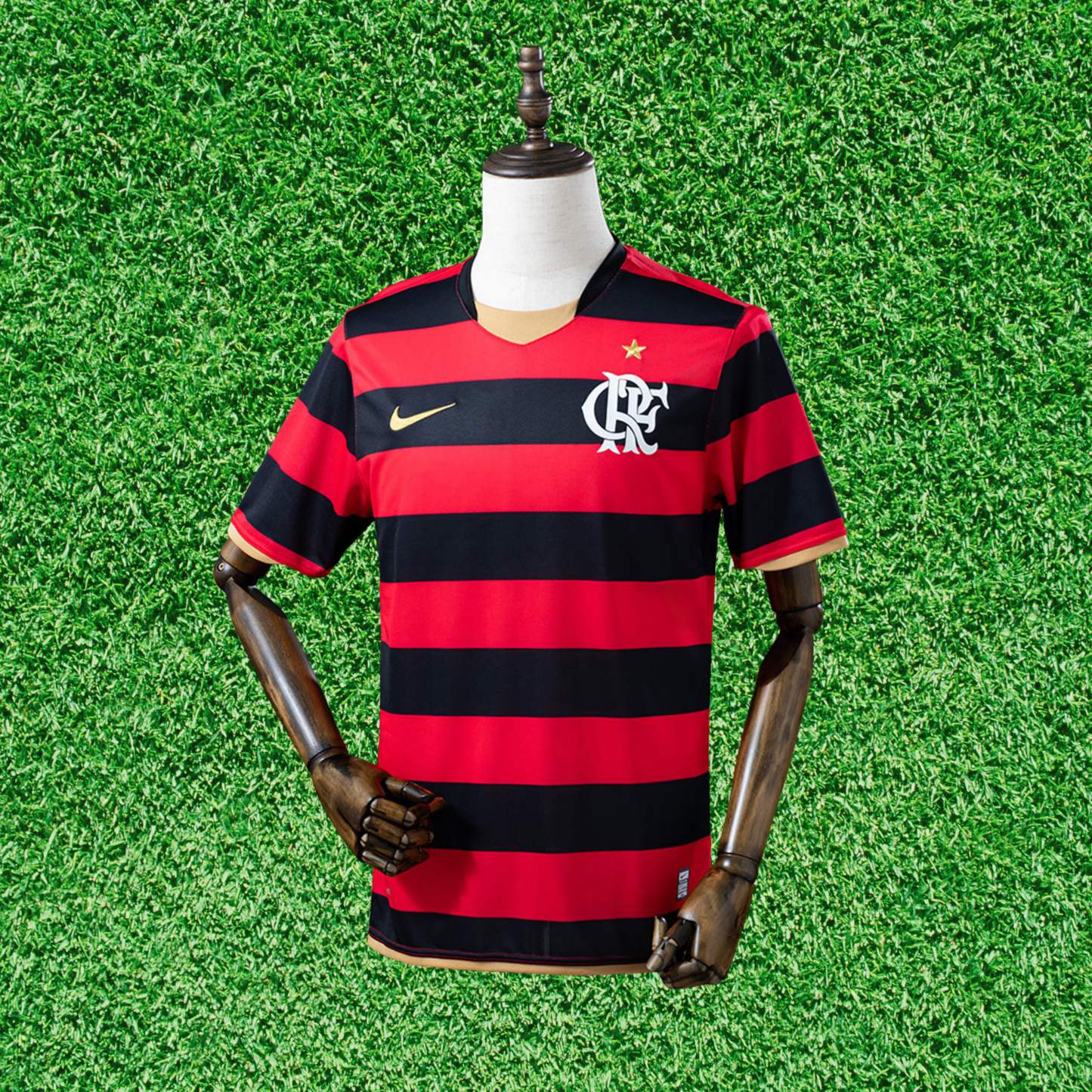Flamengo Home Jersey 2008 Retro 
