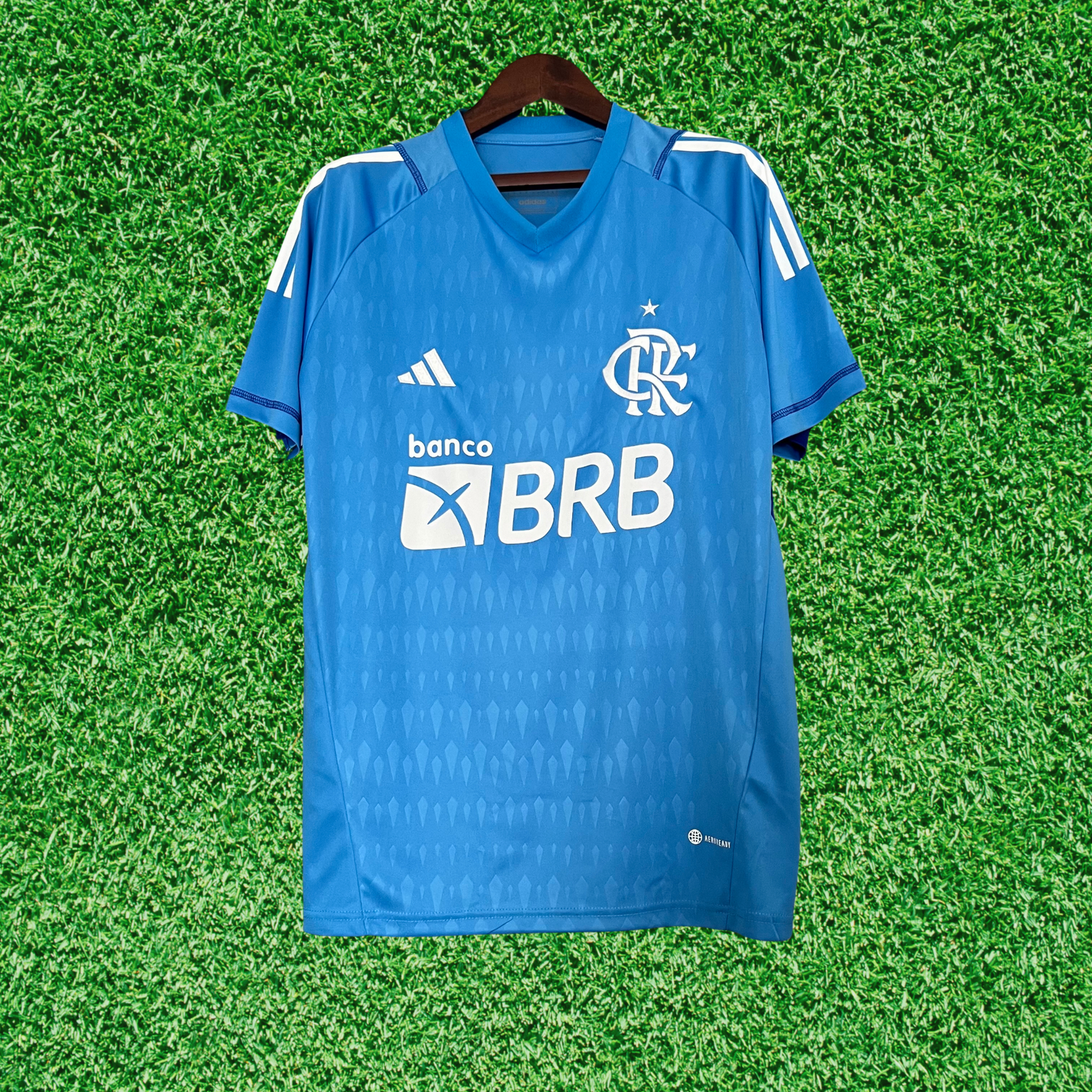 Flamengo Goalkeeper Jersey, Blue, 23/24, Fan Version