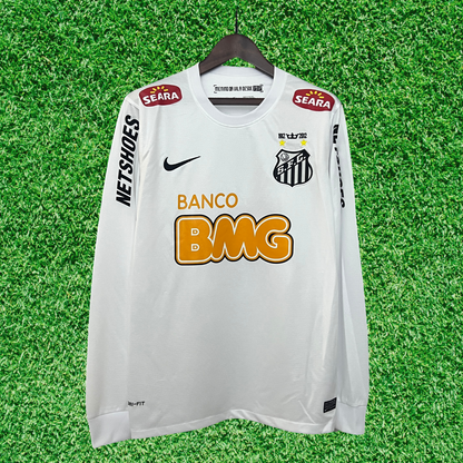 Santos Home Jersey 11/12 Retro Long Sleeve