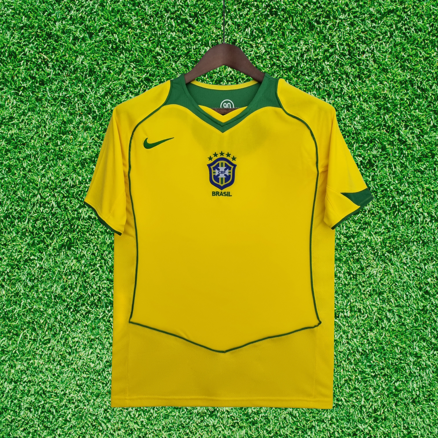 Brazil Home Jersey 2004 Retro 